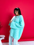 ELYNDI mohair sweater - mint